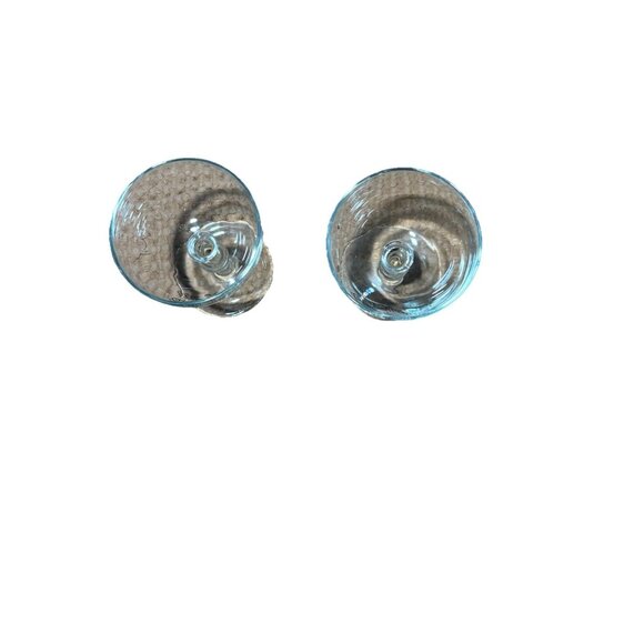 Vintage Set If 2 Champagne Glasses Princeton High School Class Of 54 Reunion - Picture 2 of 6